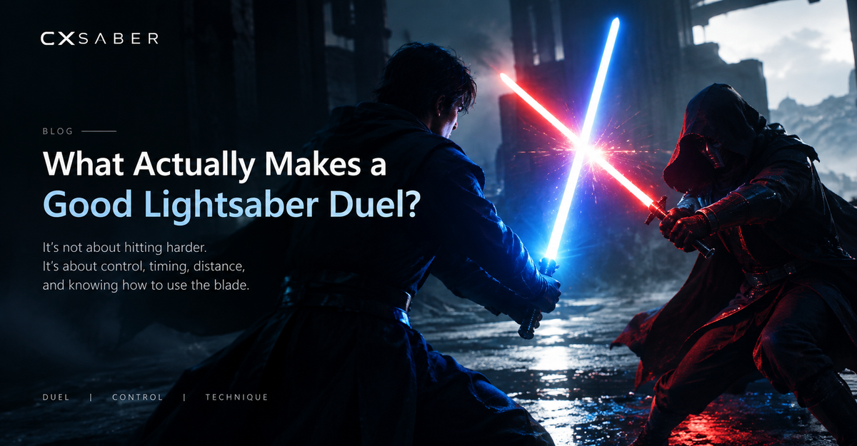 What Actually Makes a Good Lightsaber Duel?
