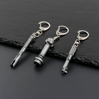 Galaxy Lightsaber Necklace/Keychain